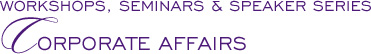 Corporate Affairs